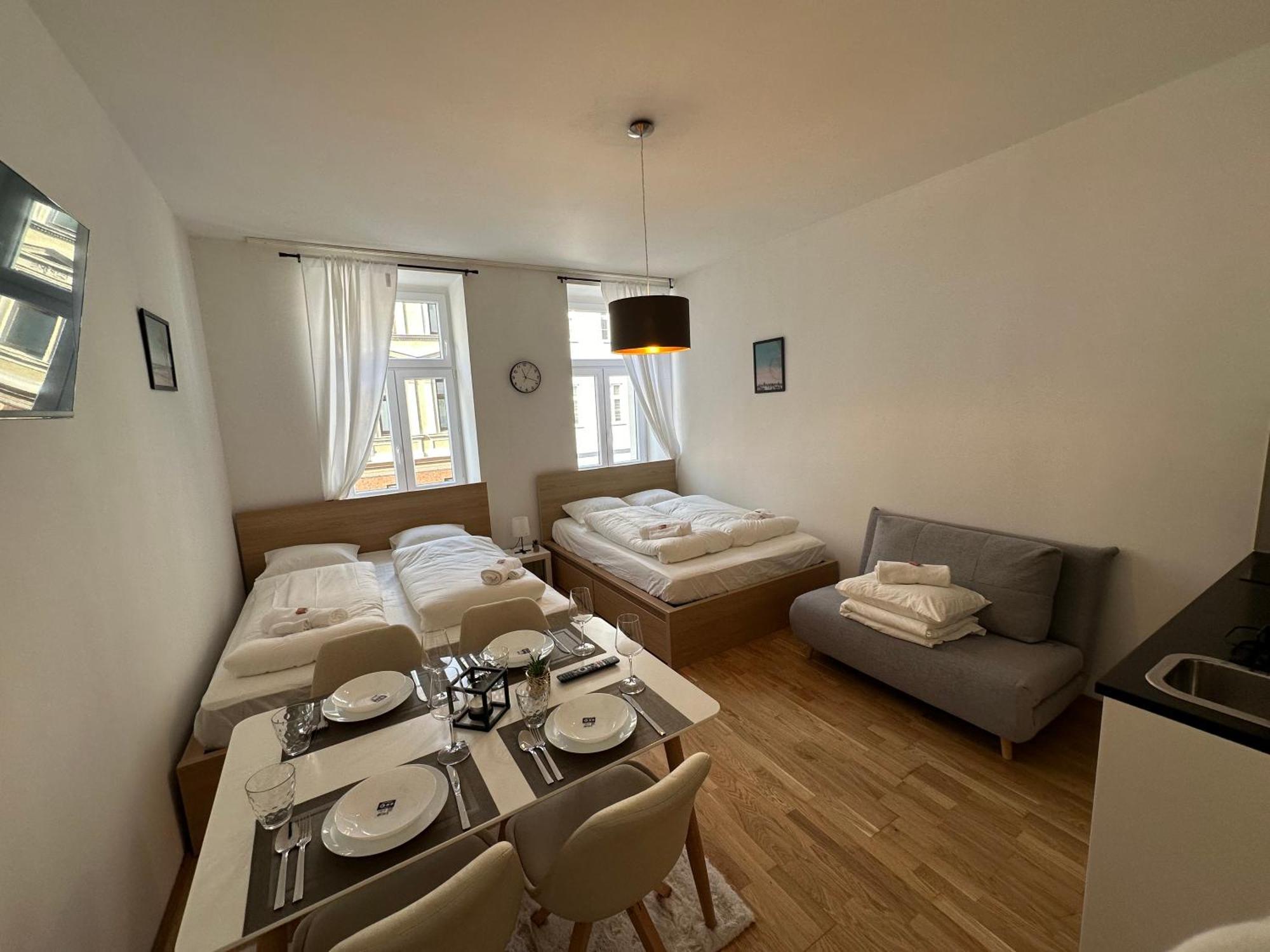Cozy 5-Person Apartment In Vienna 6 Exterior photo